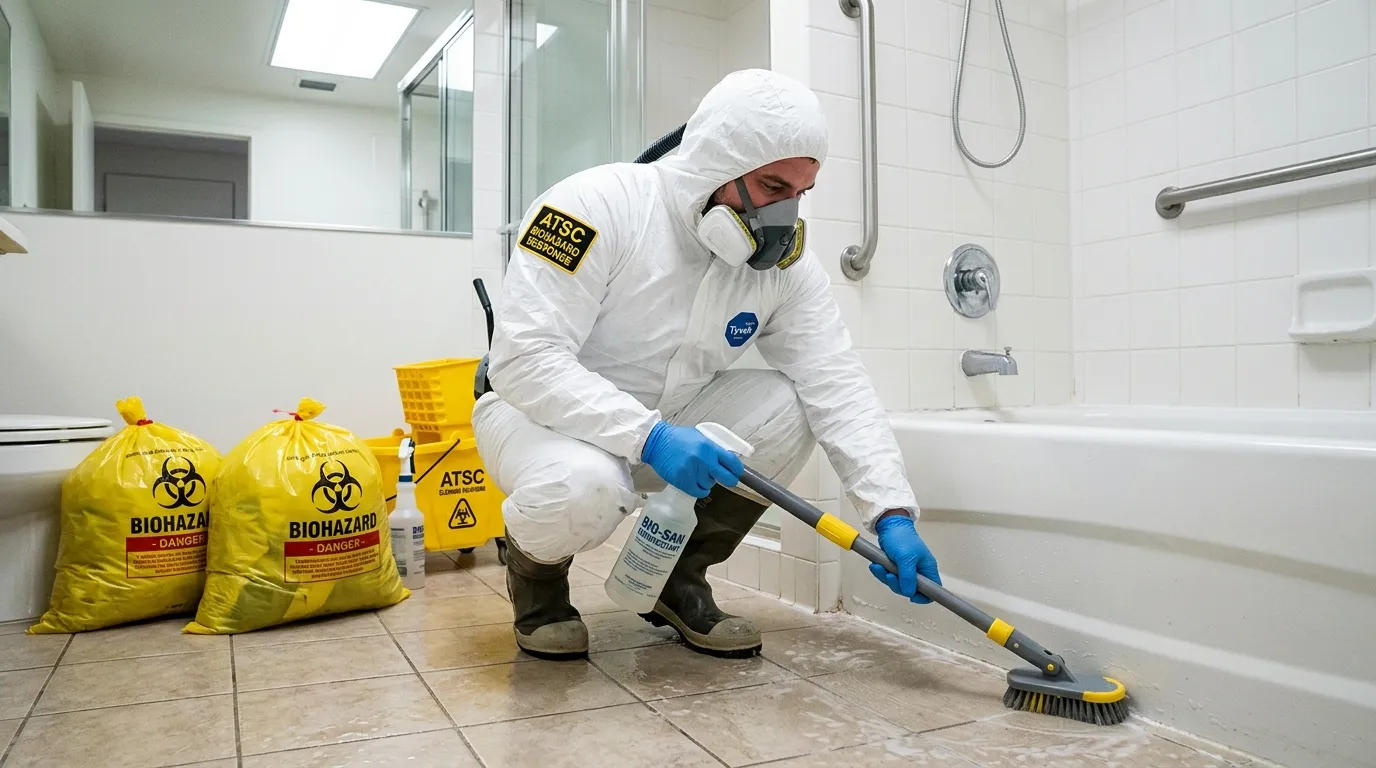 Decontamination equipment deployed for Blood Cleanup in New Territory